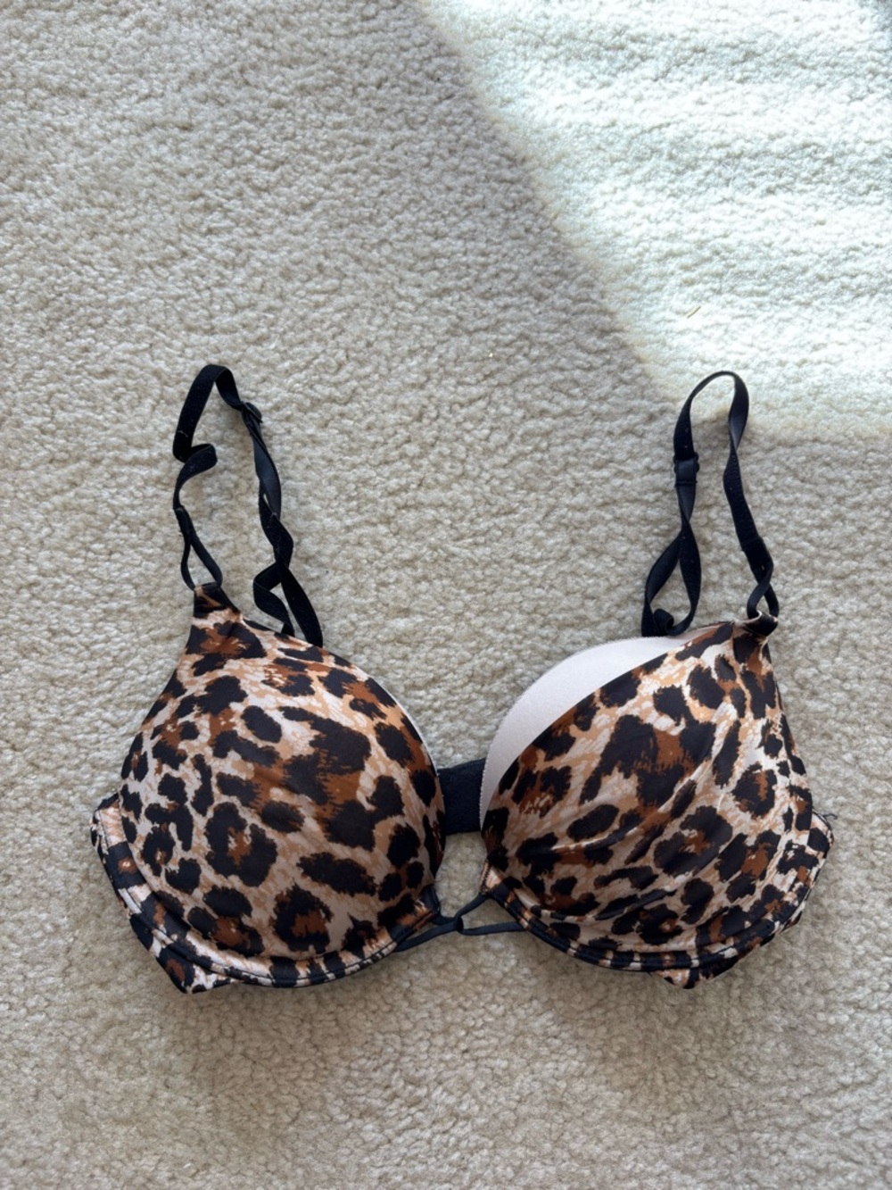 Victoria’s Secret Leopard Push Up Bra